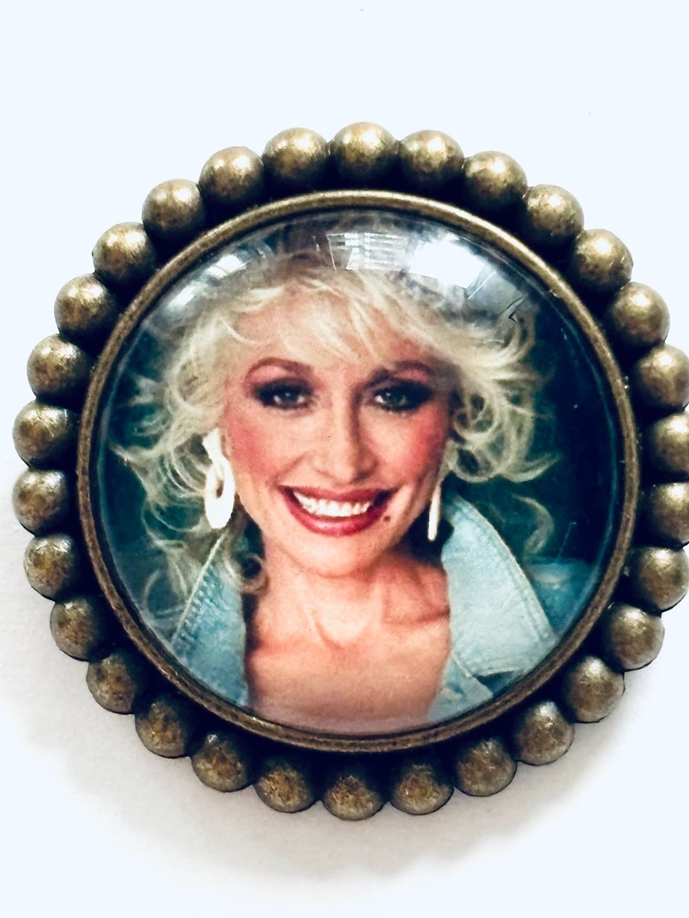 Dolly Parton Retro Brooch, NWT